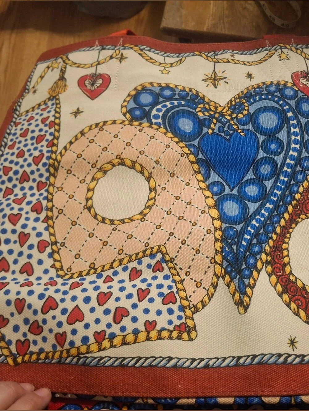 Brighton Holiday Canvas Tote